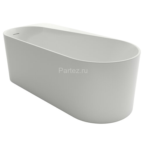 Ванна акриловая AZARIO FANO 1700х800х600 пристенная, в комплекте с сифоном и металлической рамой, ле
