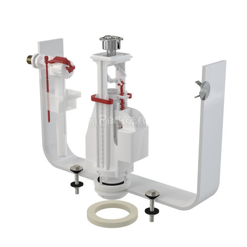 Выпускной комплект Alcadrain с двойной кнопкой, впускной механизм А16 Подключение 1/2", SA08K 1/2" C