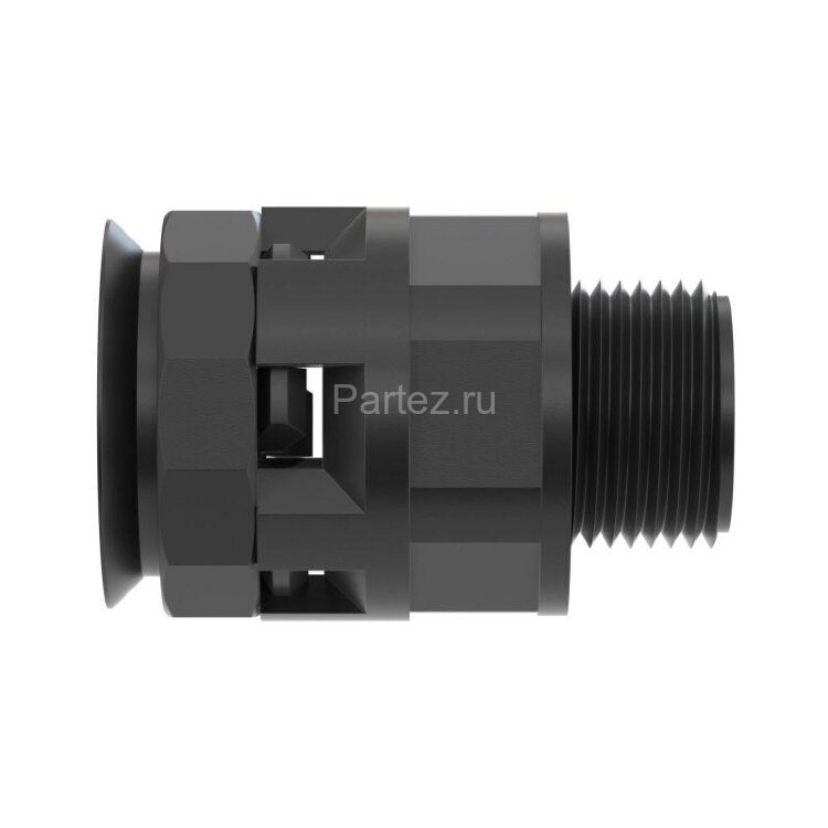 Переходник труба-коробка DN 17мм М20х1.5 полиамид черн. IP66 DKC PAM17M20N
