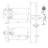 Комплект для ванной комнаты Lemark Point LM0379C "2 в 1"