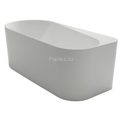 Ванна акриловая AZARIO FANO 1700х800х600 пристенная, в комплекте с сифоном и металлической рамой, пр