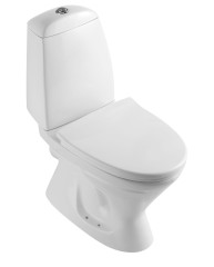 Унитаз-компакт Azario AZ-2037-P 690х345х810 напольный, с быстросъемным сиденьем микролифт, белый (AZ