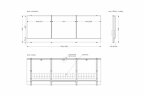 Экран для ванны Метакам 1690х540х580 с откидными дверцами, белый (ЭОS_008835)