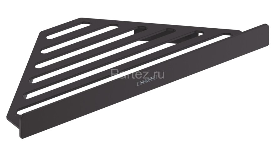 Полка для душа угловая Hansgrohe AddStoris, матовый чёрный (41741670)