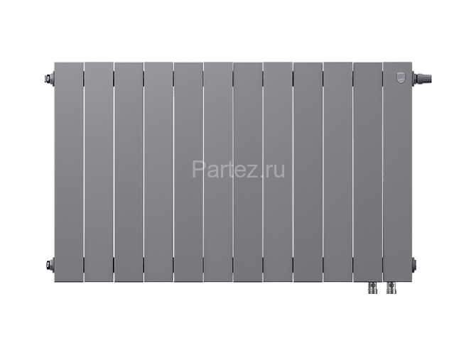 Радиатор Royal Thermo PianoForte 500 /Silver Satin - 12 секц. VDR