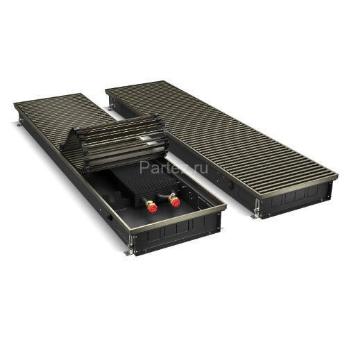 Конвектор внутрипольный Royal Thermo ATRIUM-90/300/1400-DG-U-DB
