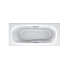 Ванна стальная BLB UNIVERSAL HG 170х70, белая, с отверстиями для ручек