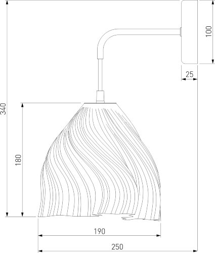 Бра Eurosvet 40075/1