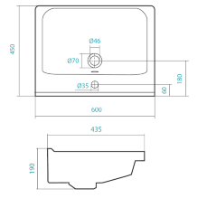 Раковина AQUATON Миранда-60, белая (1WH302421)