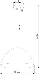 Подвесной светильник TK Lighting 974 Faro