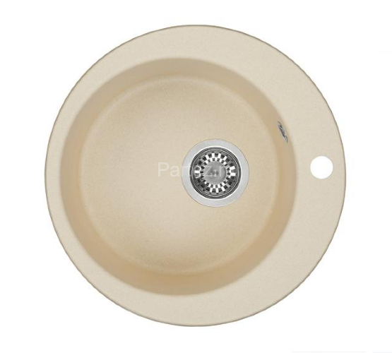 Кухонная мойка AQUATON Иверия 480мм., цвет шампань (1A711032IV290)