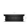 Конвектор внутрипольный Royal Thermo ATRIUM-90/250/2400-DG-U-BL