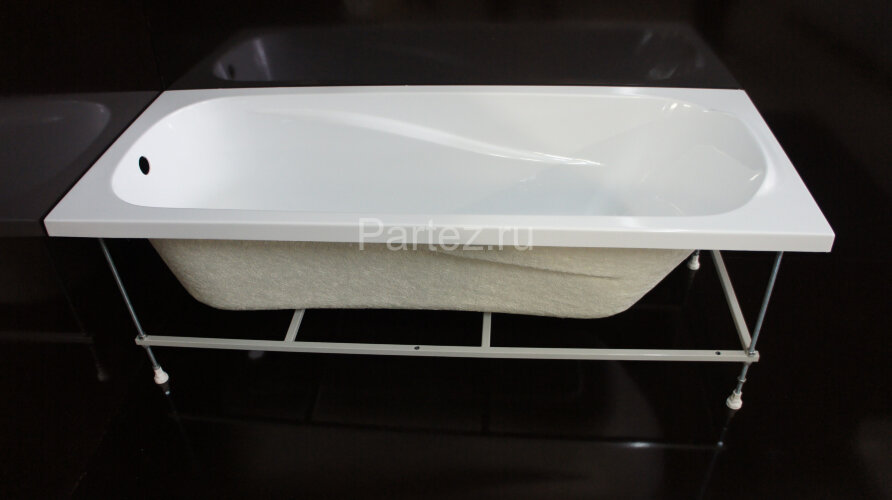 Ванна Loranto Arctica 1500х700 с каркасом и экраном, ABS пластик (CS00025375)