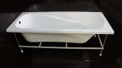 Ванна Loranto Arctica 1500х700 с каркасом и экраном, ABS пластик (CS00025375)
