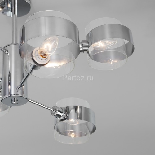 Потолочная люстра Eurosvet 70127/6 хром