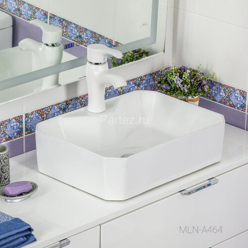 Накладная раковина melana mln-a464