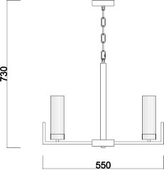 Подвесная люстра Freya FR5214PL-05BS