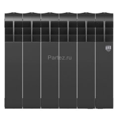 Биметаллический радиатор Royal Thermo BiLiner Noir Sable 350/87-6