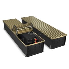 Конвектор внутрипольный Royal Thermo ATRIUM-190/300/1800-DG-U-LB