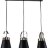 Подвесной светильник Imex MD.3607-3-P BK+AB