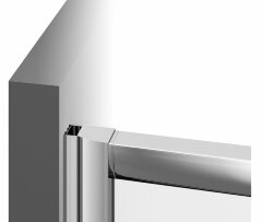 Душевая дверь Ravak раздвижная 90х190, толщина полотна мм универсальная, цвет профиля хром