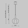 Подвесной светильник Maytoni MOD271PL-01W3