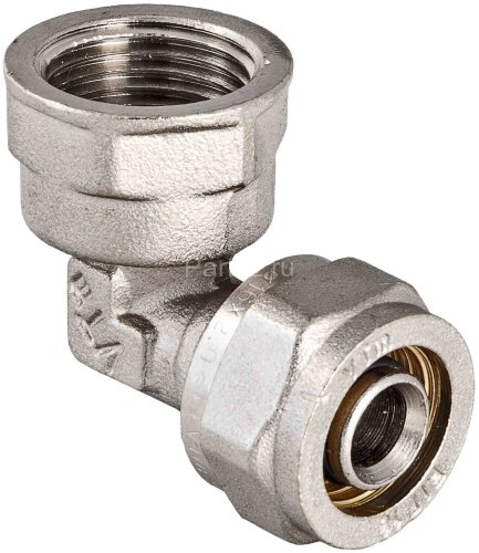 Угол обжимной с внутренней резьбой 26х3/4" VALTEC