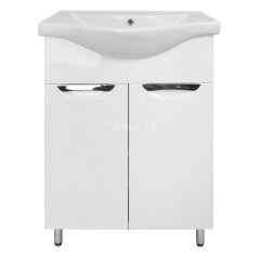 Комплект тумба Стиль- 60 600х850х280 с раковиной Basic 60 (CS00070300)