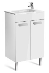 Модуль для раковины Roca Debba 50, напольный, 49*36*72 см, с доводчиками, с компактным сифоном, белы