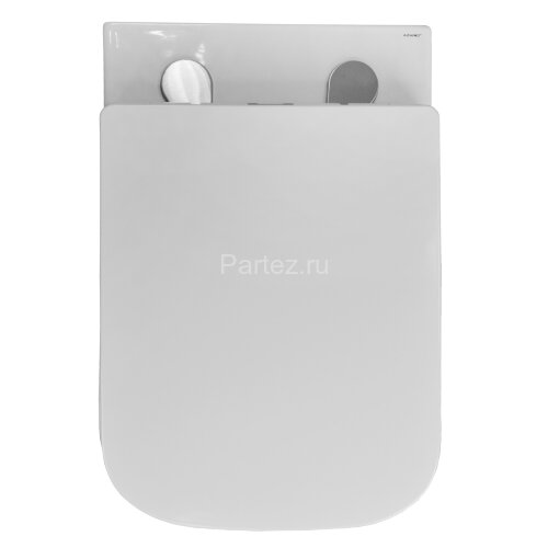 Унитаз подвесной Azario BOCA 360х510х350 безободковый, c сиденьем микролифт (AZ-1048 A)