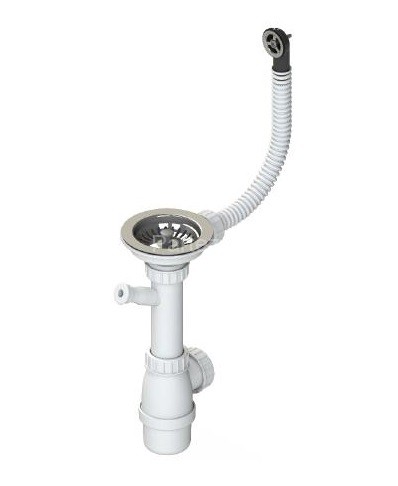 Кухонная мойка AQUATON Делия 78, серая (1A715132DE230)