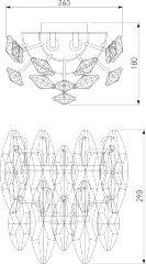 Бра Bogate's 372/2 Strotskis