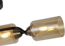 Потолочная люстра ILLUMICO IL8148-4COU-79 BK BR
