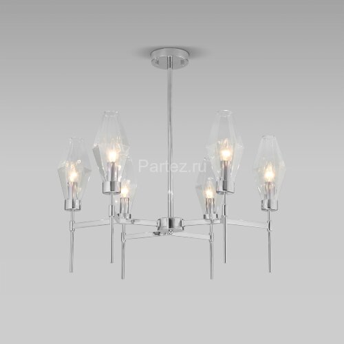 Потолочная люстра Eurosvet 60143/6 хром