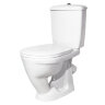 Унитаз-компакт Радуга Стандарт, тарельчатый, с сиденьем, белый (41901130032)