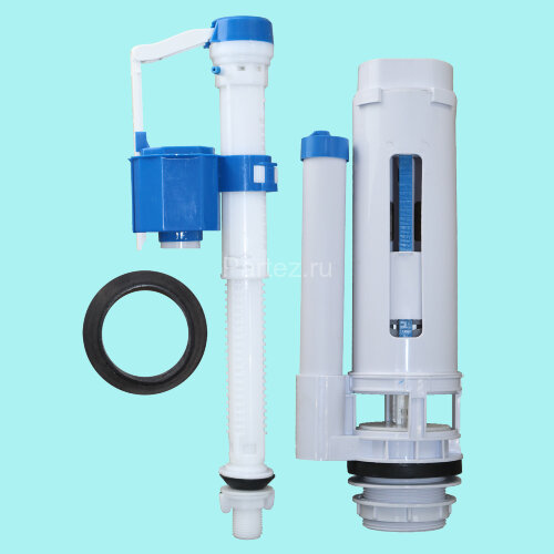 Унитаз-компакт Azario Glory 380х680х812 напольный, безободковый с быстросъемным сиденьем микролифт (