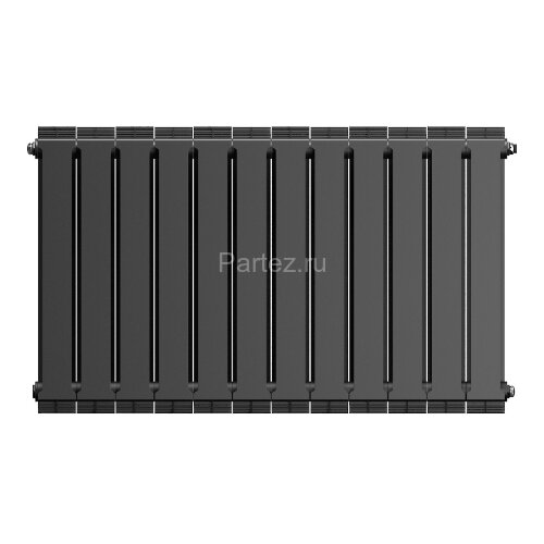 Биметаллический радиатор Royal Thermo PianoForte  500/100-12 (NoirSable)