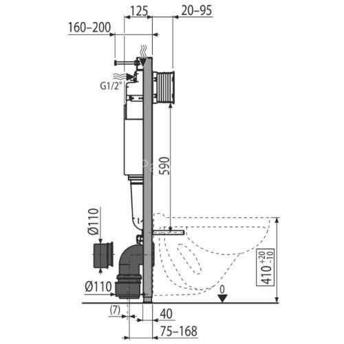SET 3v1 AM101/1120 RU+M70-0001 с белой кнопкой