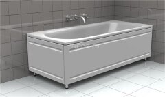 Ванна стальная Kaldewei Eurowa Verp. 150х70х39, alpine white, без ножек