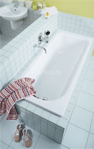 Ванна стальная Kaldewei Eurowa Verp. 150х70х39, alpine white, без ножек