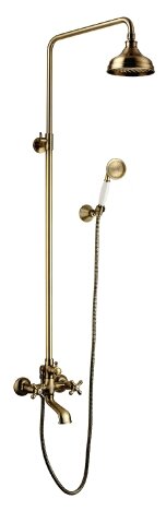 Смеситель Lemark Vintage LM2862B для ванны и душа