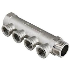 Коллектор распределительный 1&quot;х3х1/2&quot;ВР VALTEC