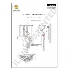 Бра iLamp 097B-3 matt bronze&amp;black