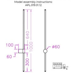 Бра Aployt APL.019.01.12