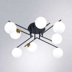 Потолочная люстра Arte Lamp A2243PL-8BK