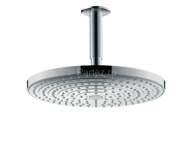 Hansgrohe 27337000 Верхний душ Raindance Select S 300 2jet, с потолочным подсоединением, 1/2