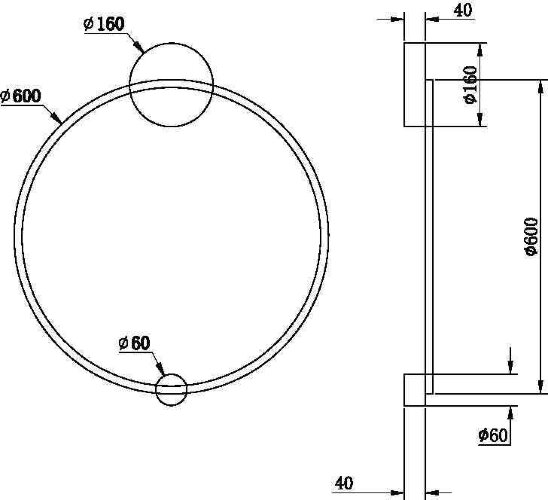 Настенный светильник Maytoni MOD005WL-L22BSK1