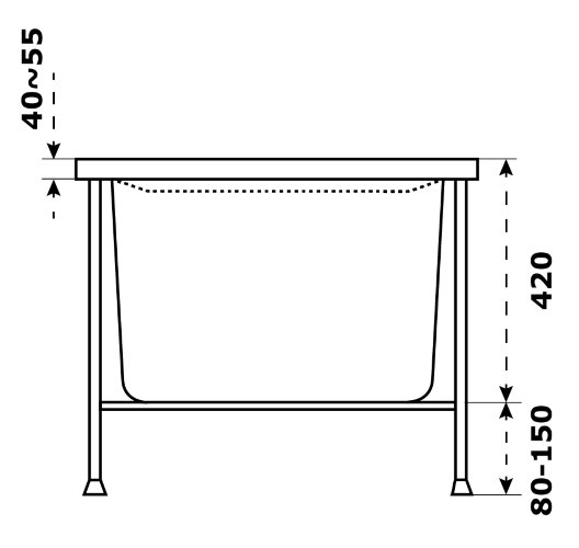 Ванна акриловая Azario Бали 170х75 (БАВ0104)