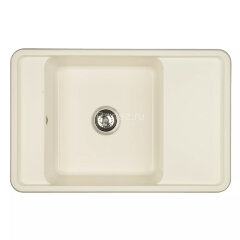 Кухонная мойка AQUATON Беллис 78, цвет жемчуг (1A725032BS240)