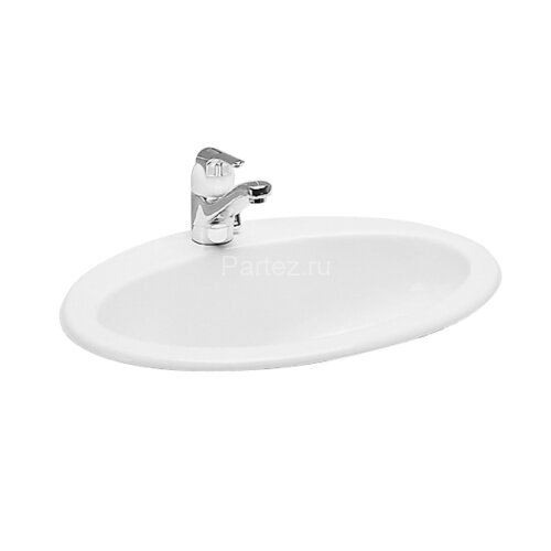 Раковина INDOVA 57*45 см, встраиваемая сверху, с отв. д/смесителя